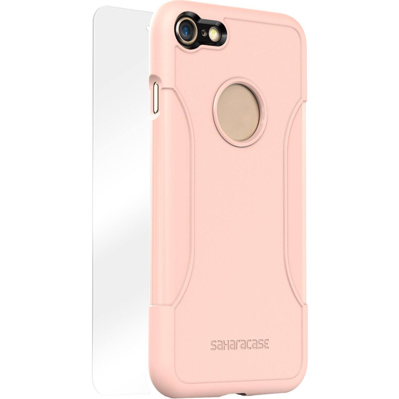 Alt View 16. SaharaCase - Classic Series Case for Apple iPhone 7, 8, SE (3rd Generation 2022) - Rose Gold.