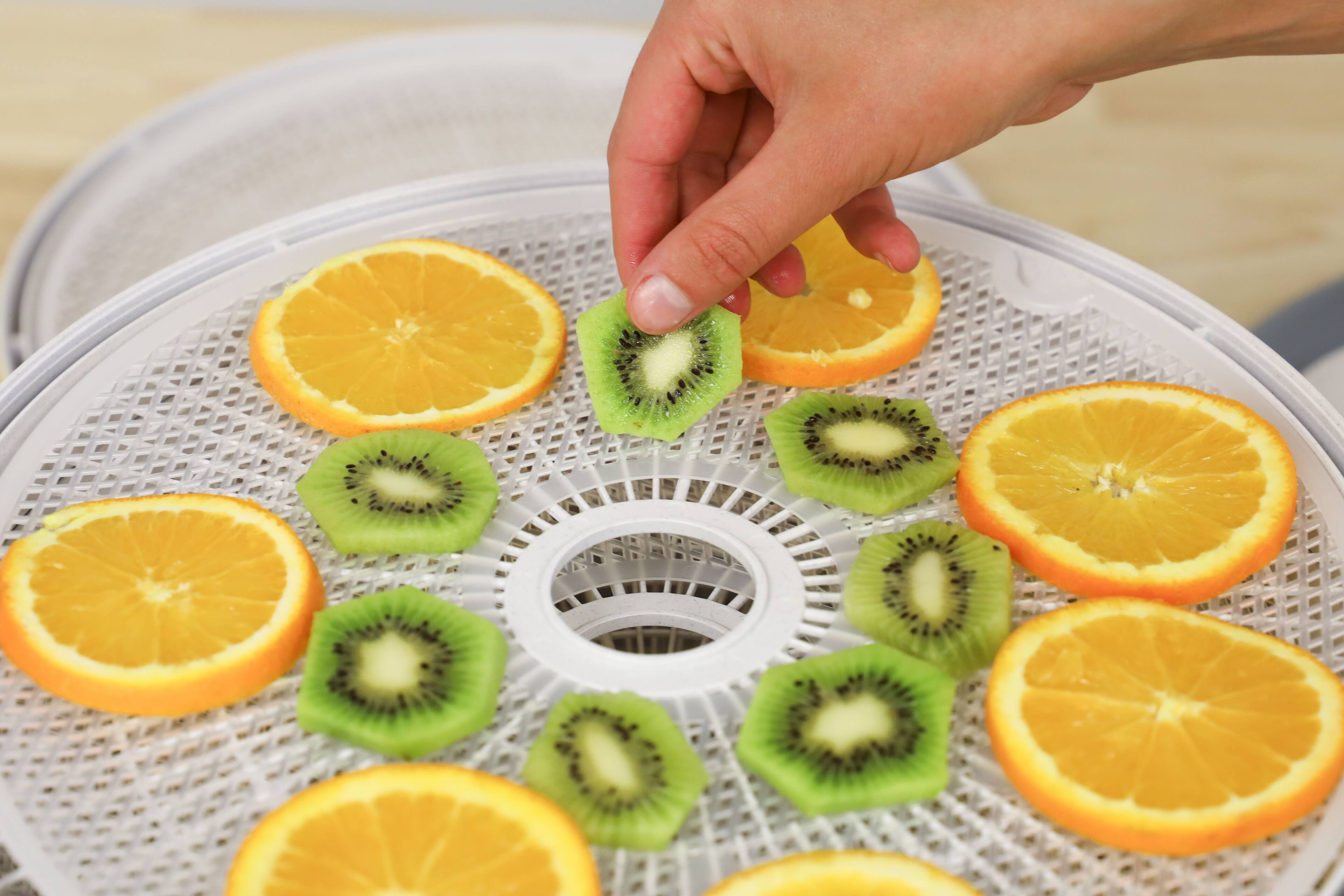 Alt View 8. Nesco - American Harvest Snackmaster Dehydrator & Jerky Maker - White.