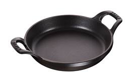 Staub - Cast Iron 6-inch Round Gratin Baking Dish - Matte Black