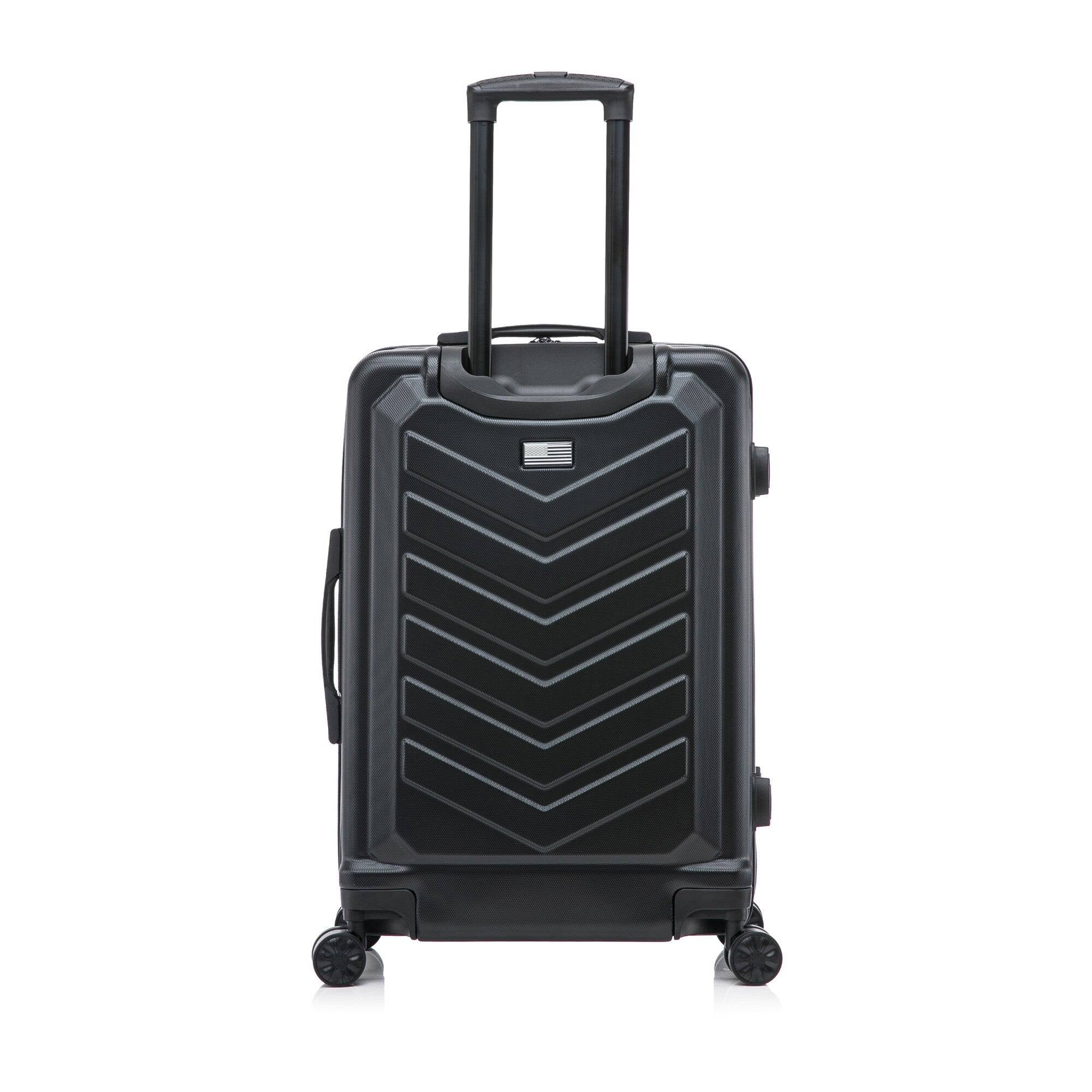 Alt View 5. US Army - FOX 24" Medium Suitcase - BLACK.