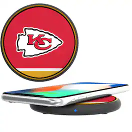 Keyscaper - Kansas City Chiefs 15 Watt Wireless Induction Charger - Multicolor