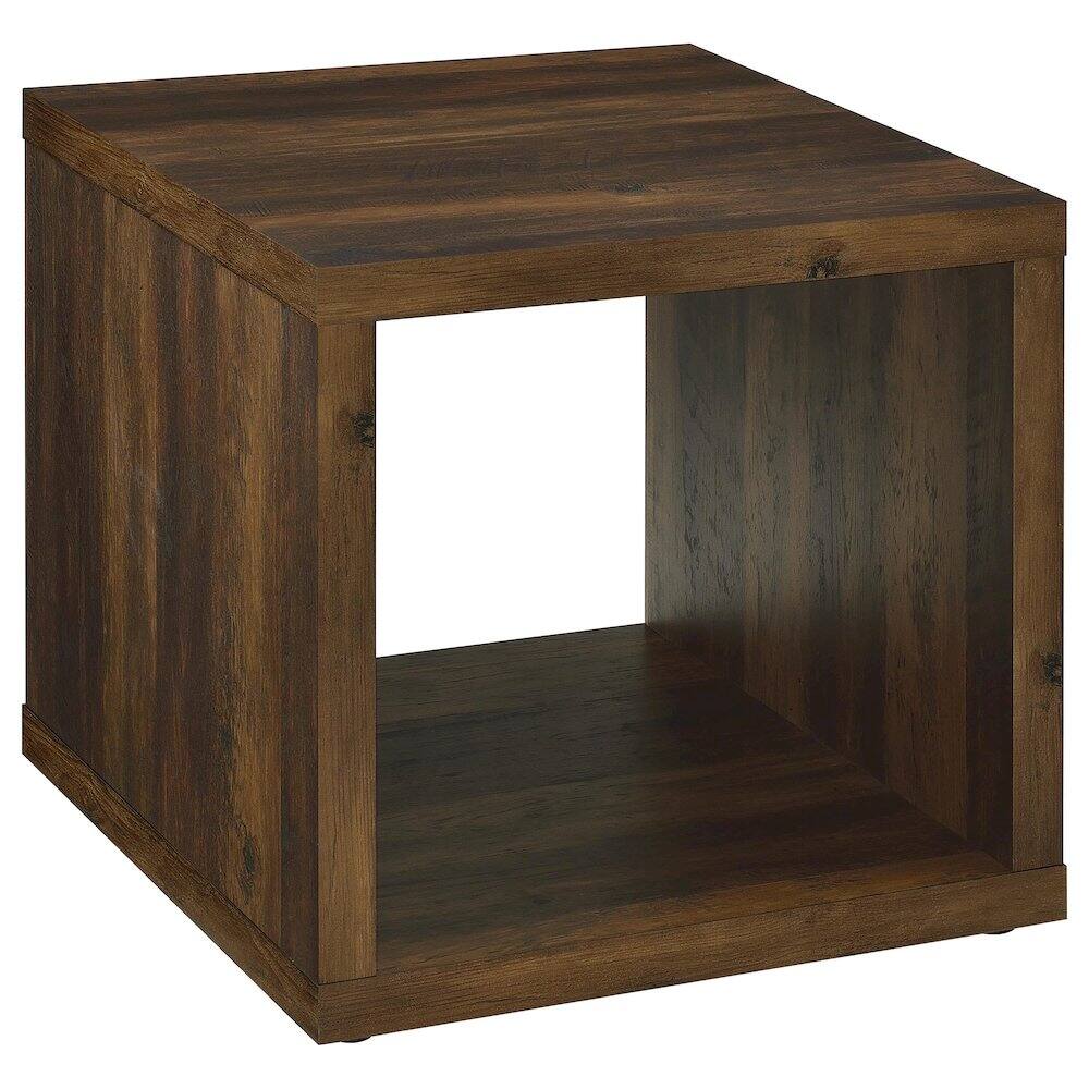 Left. Coaster Co. of America - Frisco 2-piece Coffee and End Table Set Dark Pine - Dark Pine.