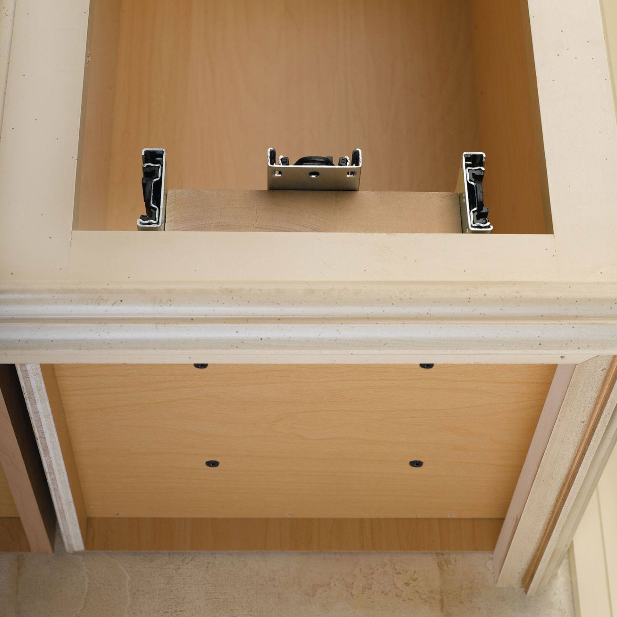 Alt View 8. Rev-A-Shelf - Rev-A-Shelf 5" Pullout Wall Kitchen Cabinet Organizer Storage Rack, 448-WC-5C - Natural Maple.