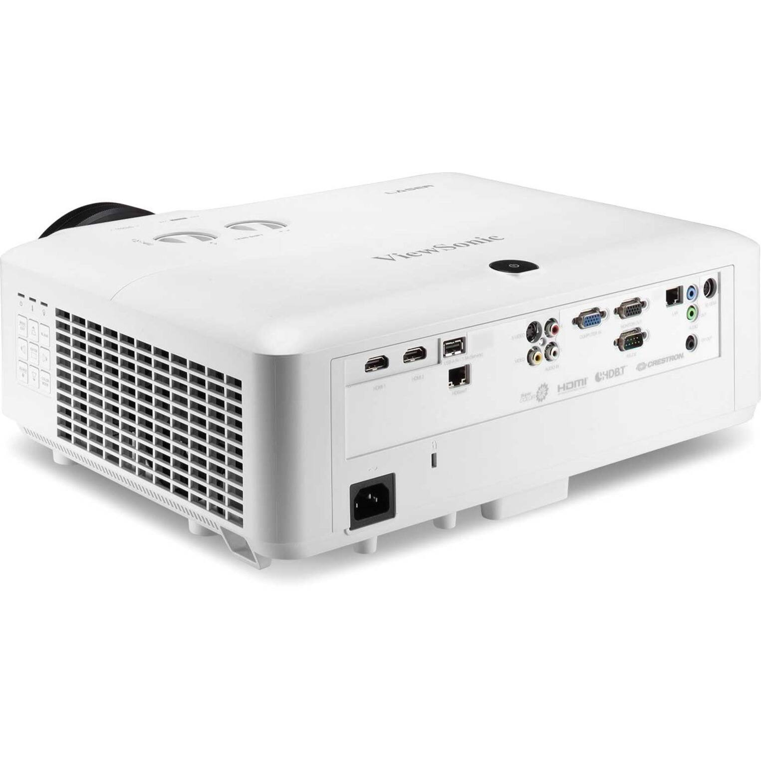 Alt View 30. ViewSonic - LS920WU 1920 x 1200 DLP Projector - White.