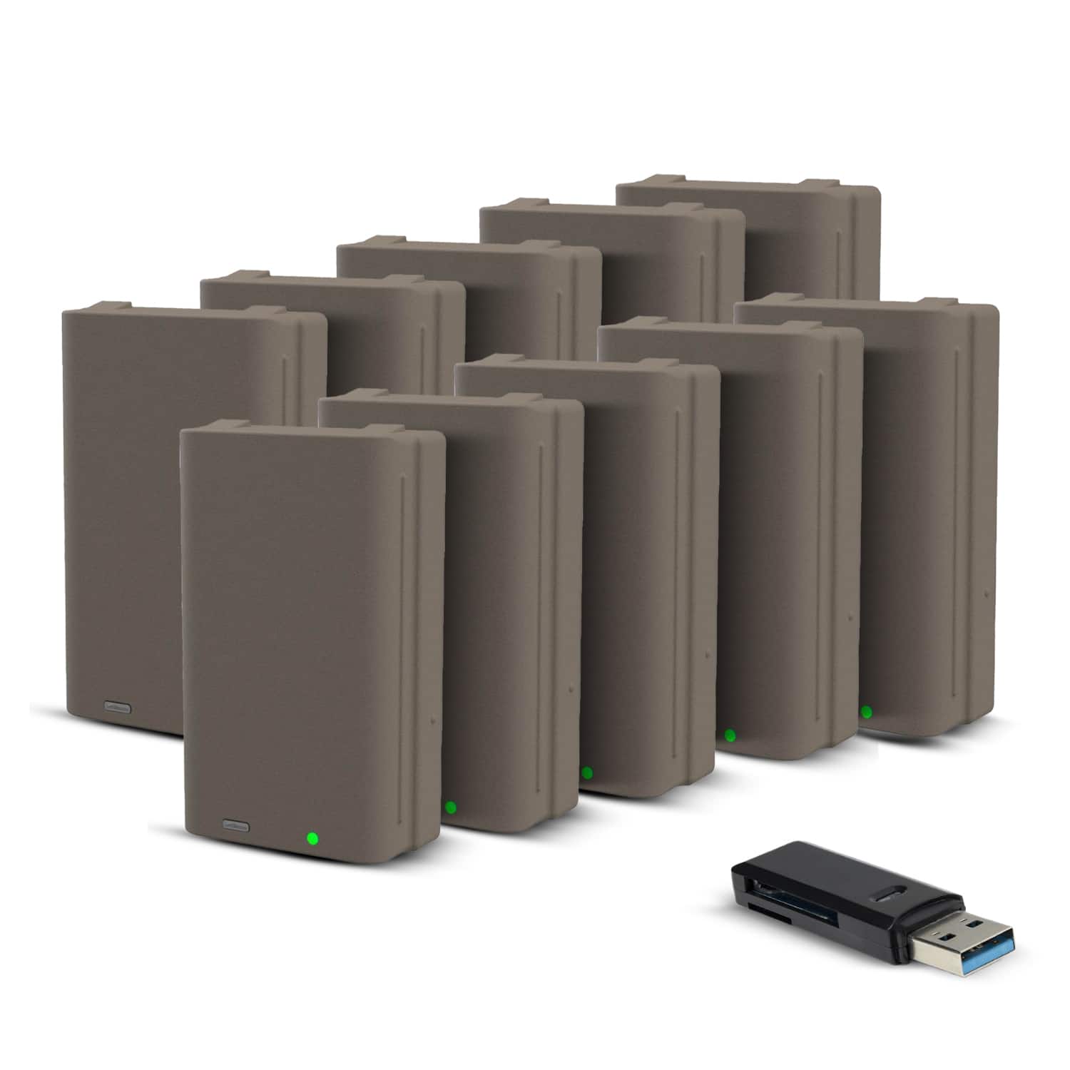 Stealth Cam - FieldMax Lithium Battery Cartridge 10-Pack with Card Reader Bundle price history on PriceWatchPro