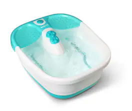 Zaicon - Foot Bath Massager - Turquoise/Aqua & White
