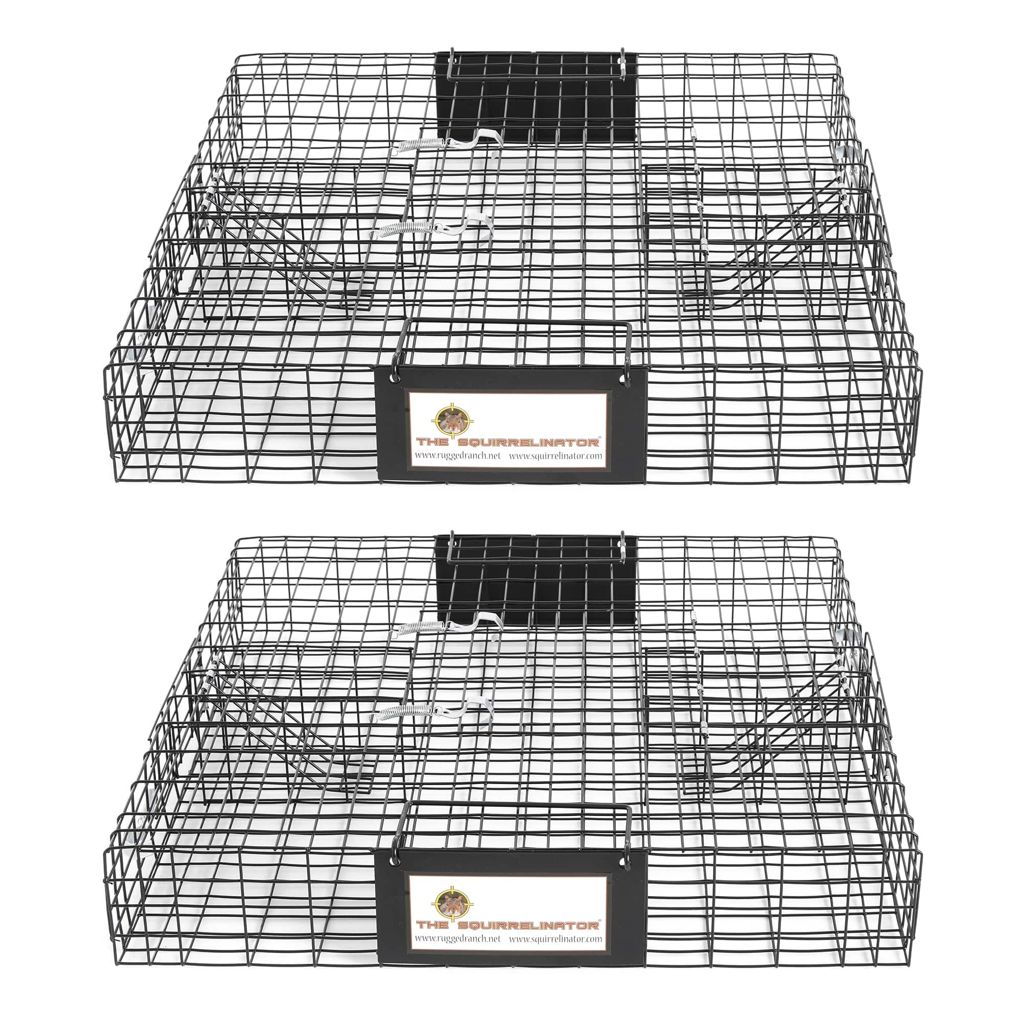 Rugged Ranch SQR Squirrelinator Live Squirrel Chipmunk 2 Door Trap Cage (2 Pack) price history on PriceWatchPro