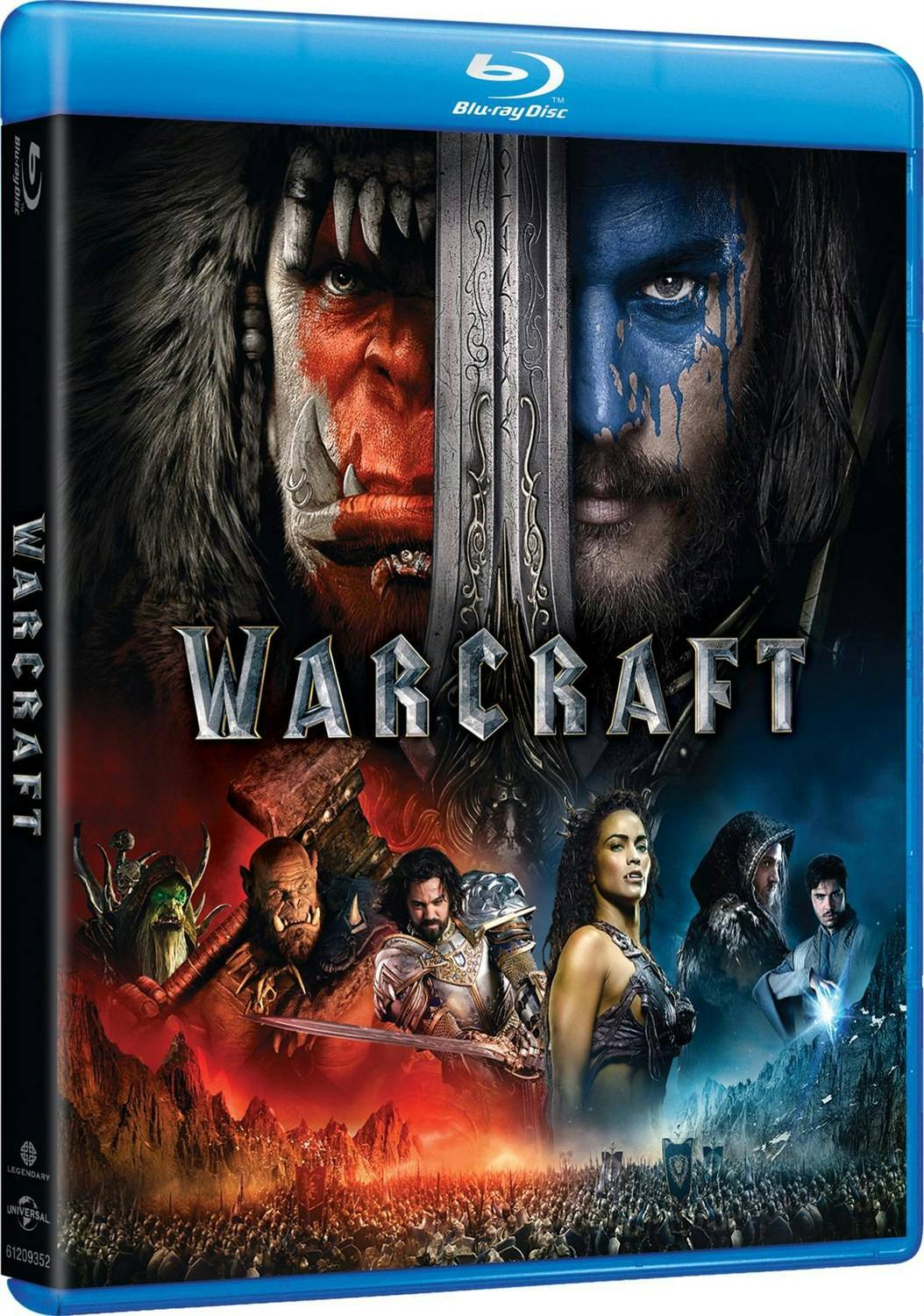 Angle. Warcraft: The Beginning (Blu-ray New Box Art) [Blu-ray].