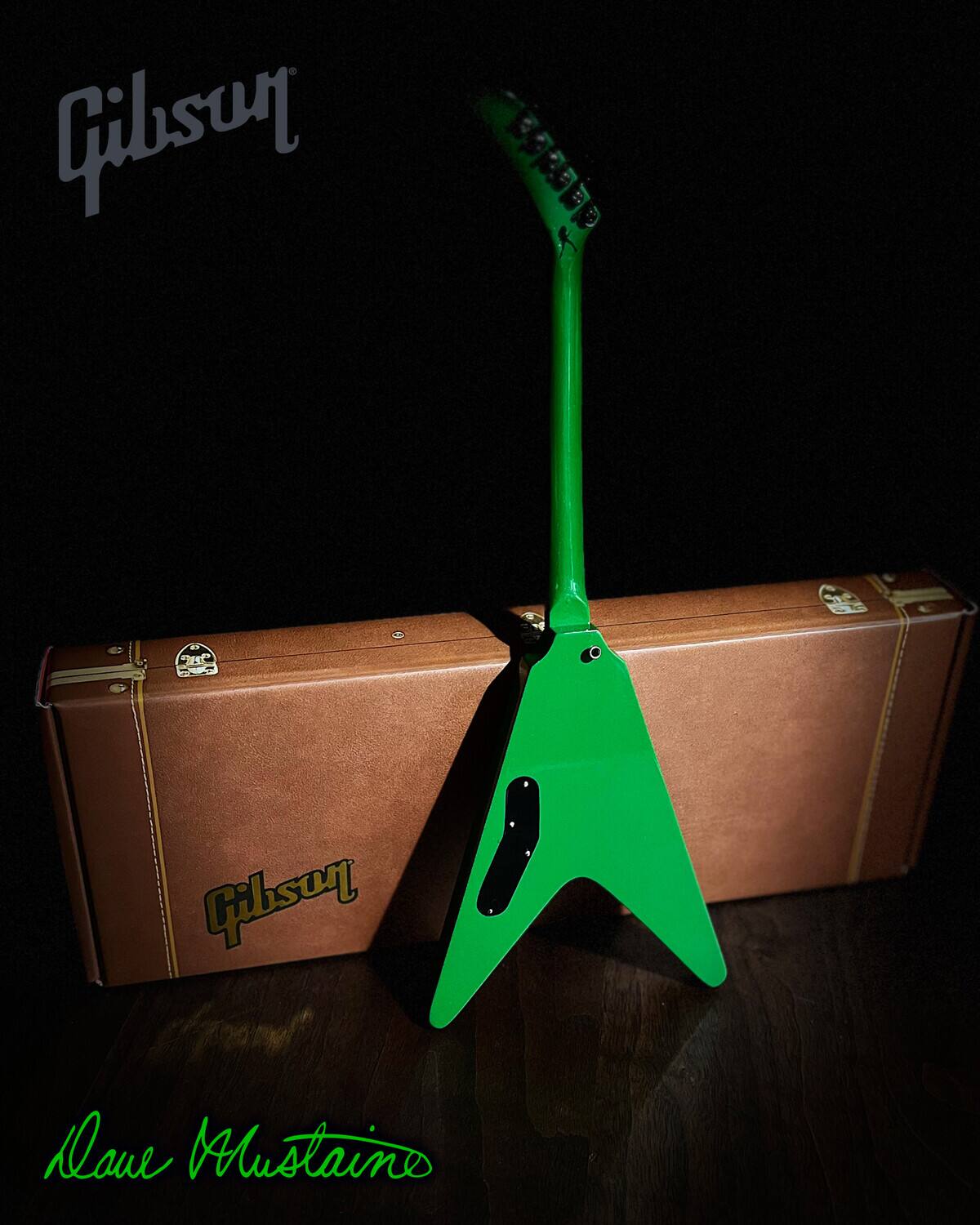 Axe Heaven Dave Mustaine Gibson Dave Mustaine Rust In Peace Alien