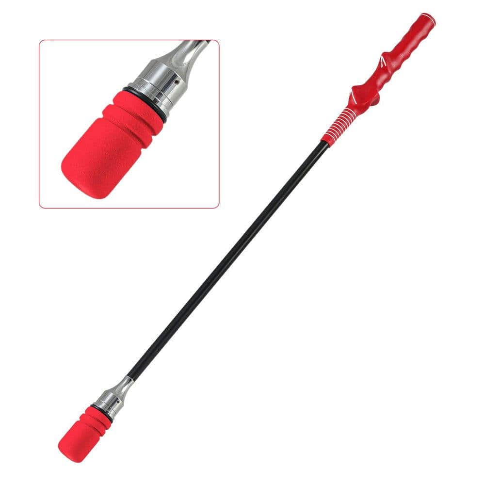 Resenkos - Golf Swing Training Click Stick for Speed & Flexibility - Red