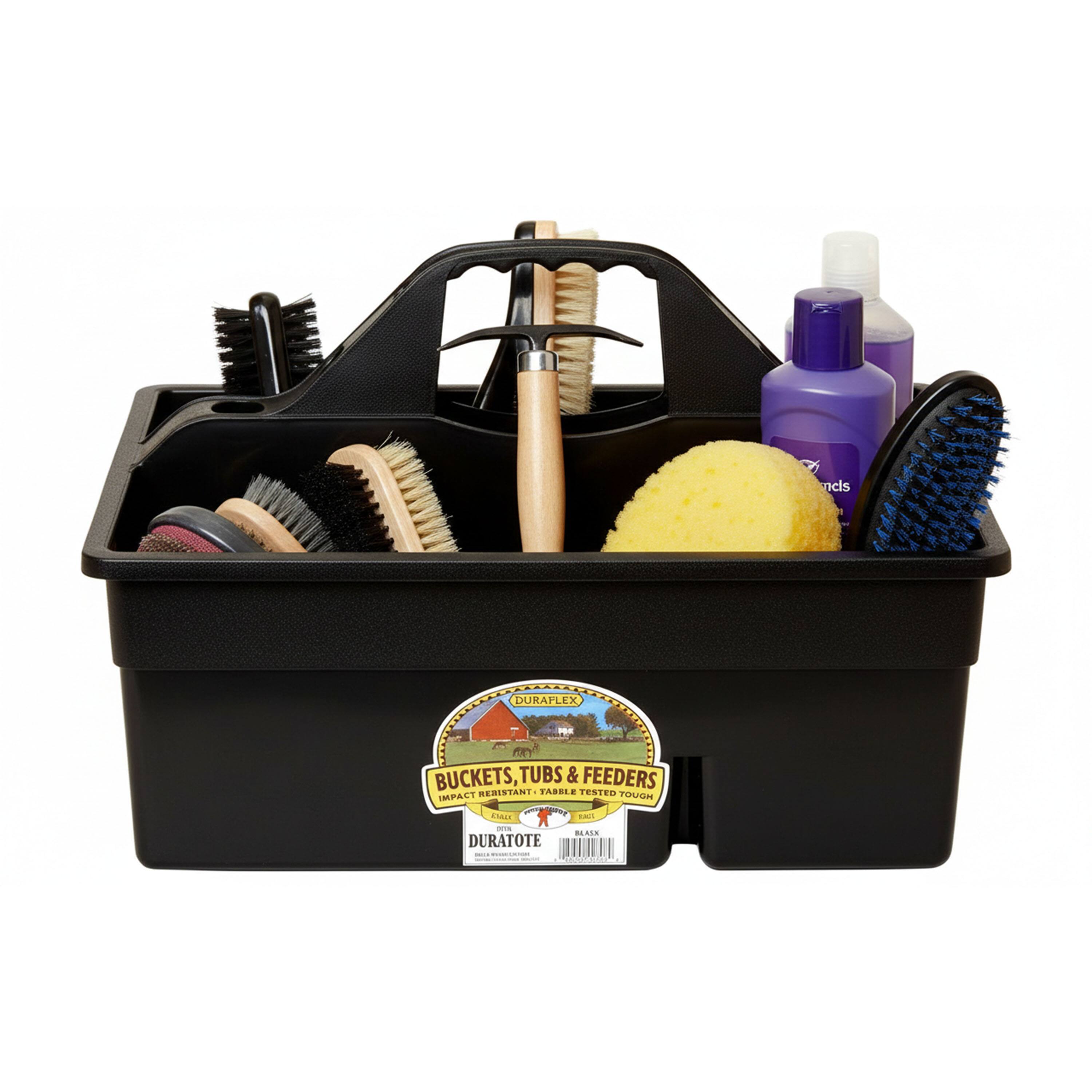 Little Giant DuraTote Tote Box Storage Organizer with Carrying Handle ...