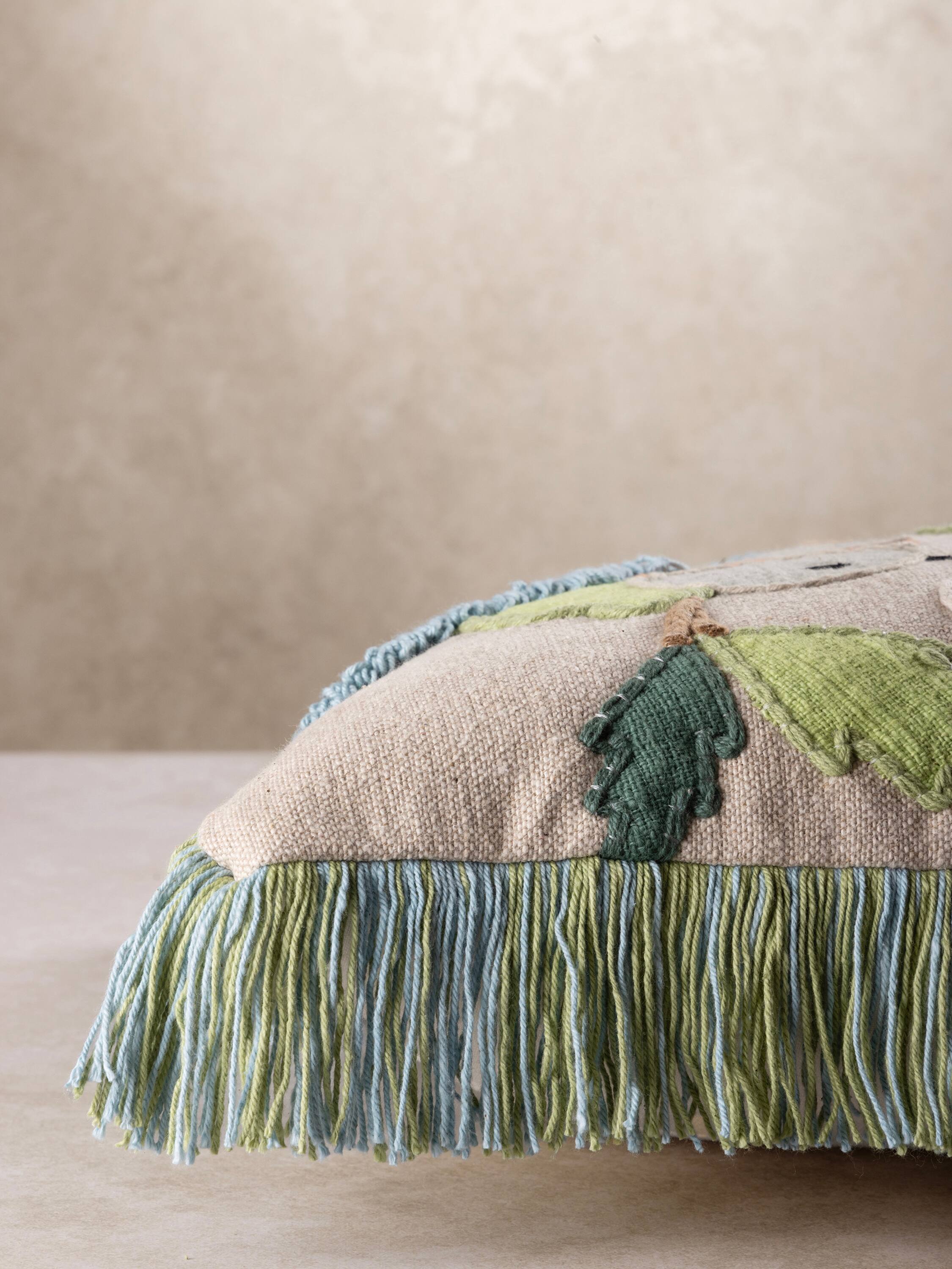 Left. GAURI KOHLI - Montana Pillow - Multicolored.