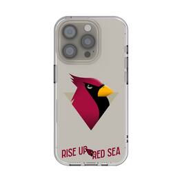 Keyscaper - NFL - Arizona Cardinals iPhone Clear Case - 14 - Multicolor