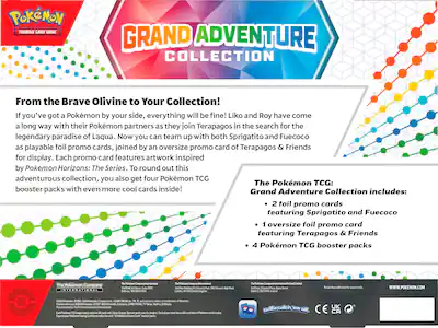 Pokmon Trading Card Game: Grand Adventure Collection 10-10020-101 - Best Buy Pokmon Trading Card Game: Grand Adventure Collection 10-10020-101 - Best Buy