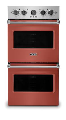 Viking - 27" Built-in Electric Double Wall Oven - Spiced Cider