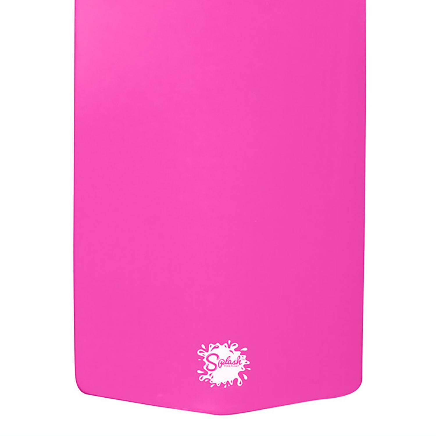 Alt View 4. TRC Recreation - TRC Recreation Splash 70" Foam Lounger Pool Raft, Flamingo Pink with Blue Float - Pink, Blue.