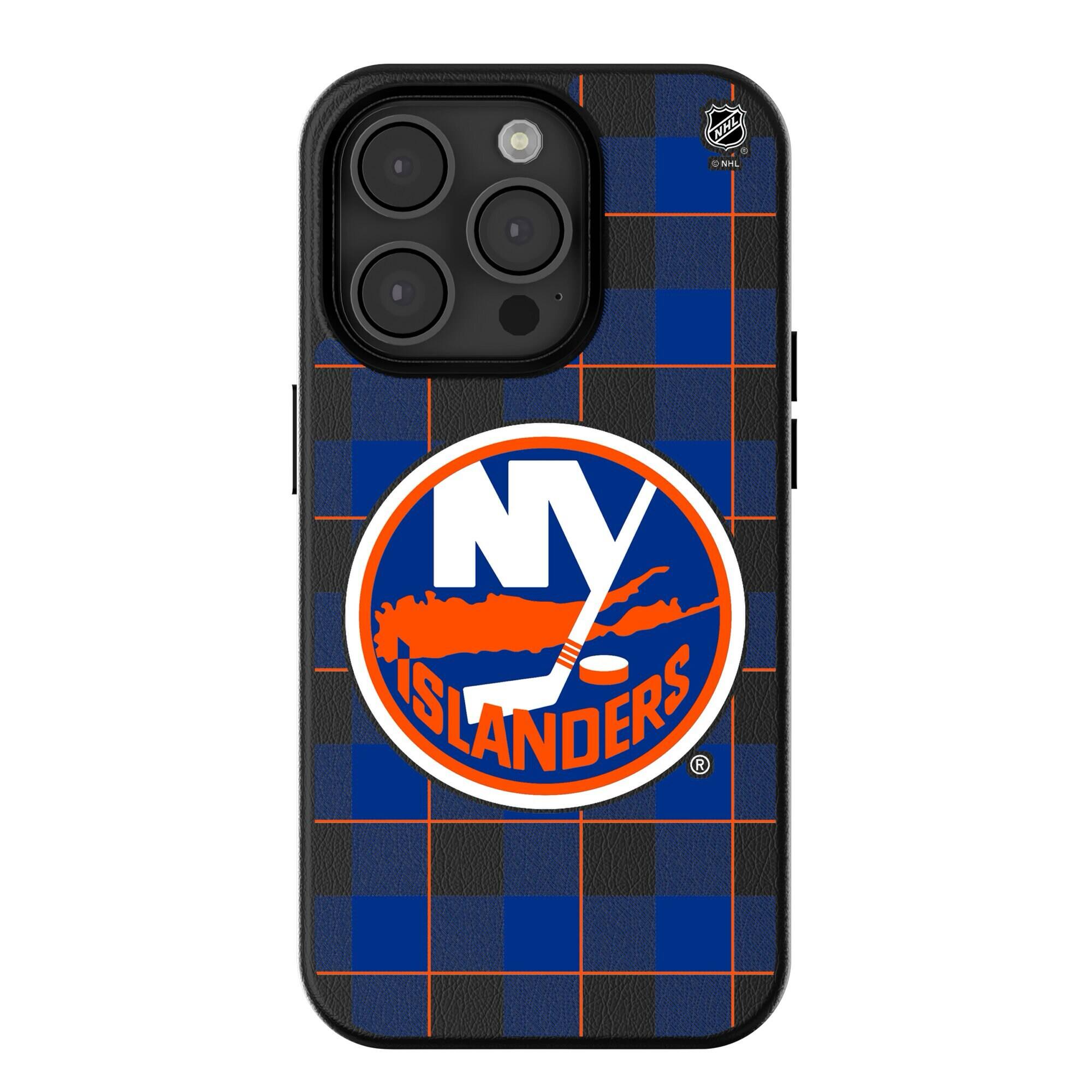 Keyscaper - NHL - New York Islanders Plaid iPhone Magnetic Bump Case - 15 Pro Max - Black price history on PriceWatchPro