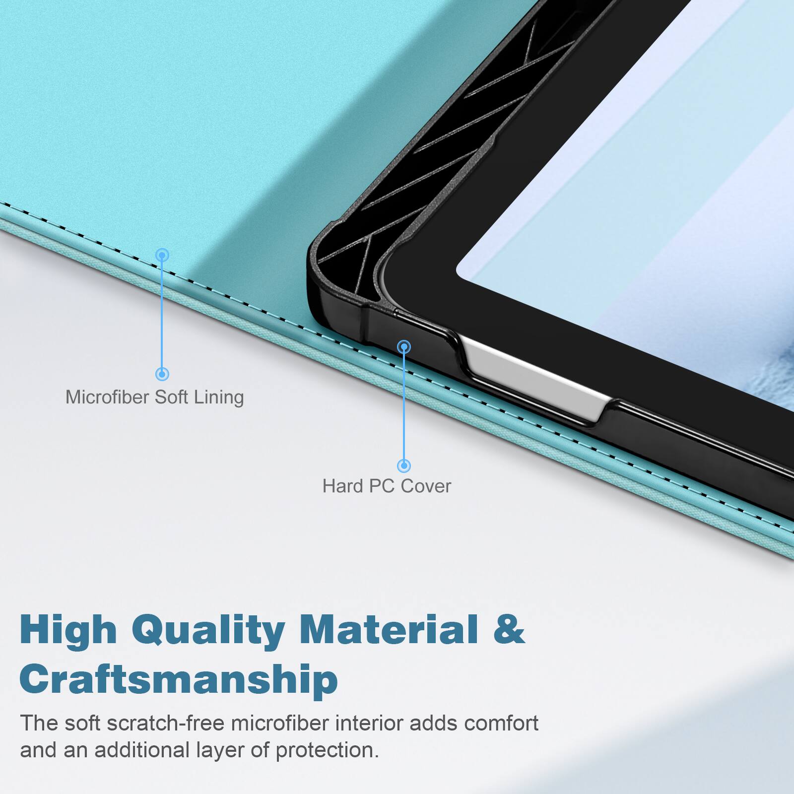 Fintie Multi Angle Case for Samsung Galaxy Tab S10+ / Tab S9 FE+ / Tab ...