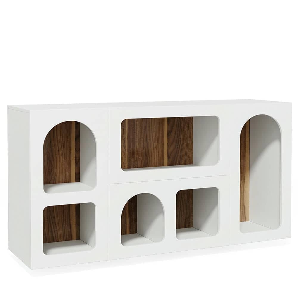 Kadyn - Entryway Table, Console Sofa Table,59" Console Table, Wooden Sofa Table Storage Organizer Entrance Table - White