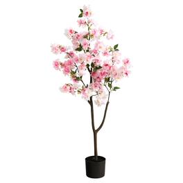 BreeBe - 4' Cherry Blossom Artificial Tree - Pink
