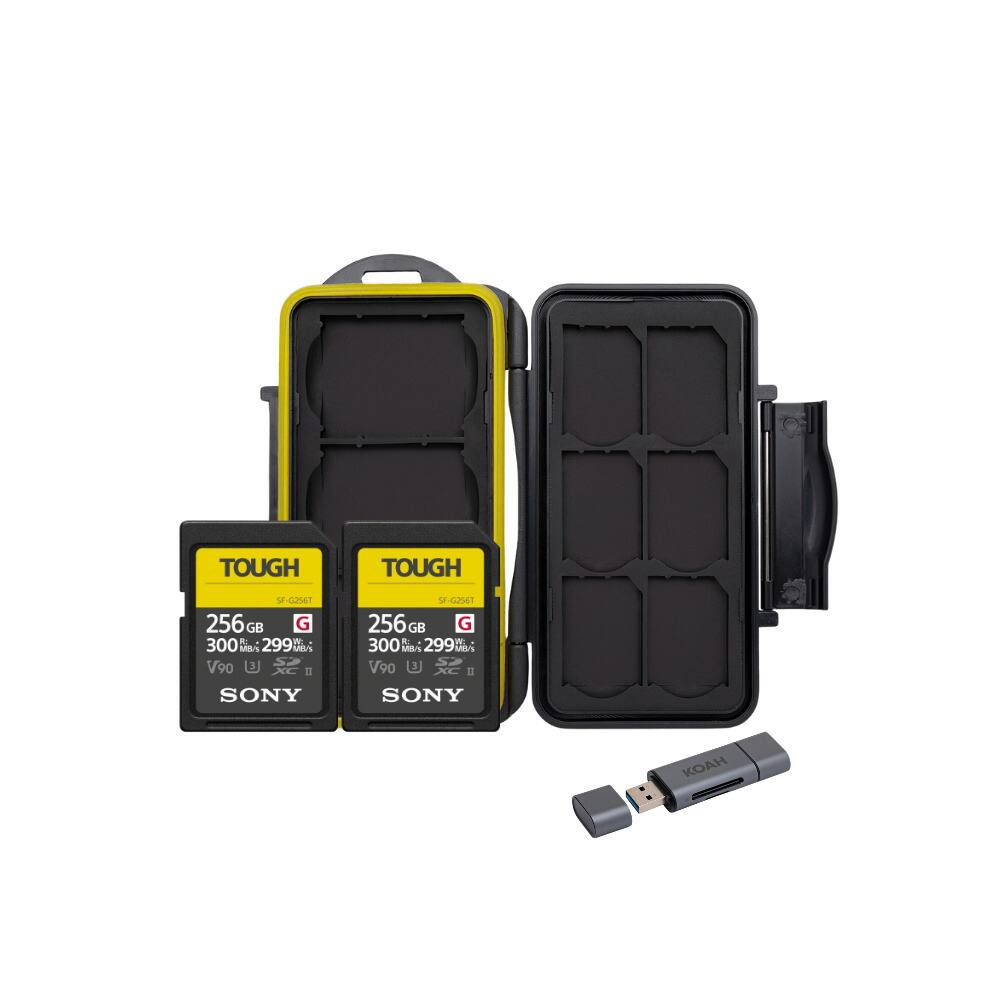 TOUGH
256 GB
300 MB/s
299 MB/s
V90
SONY
TOUGH
256 GB
300 MB/s
299 MB/s
V90
SONY
KOAH