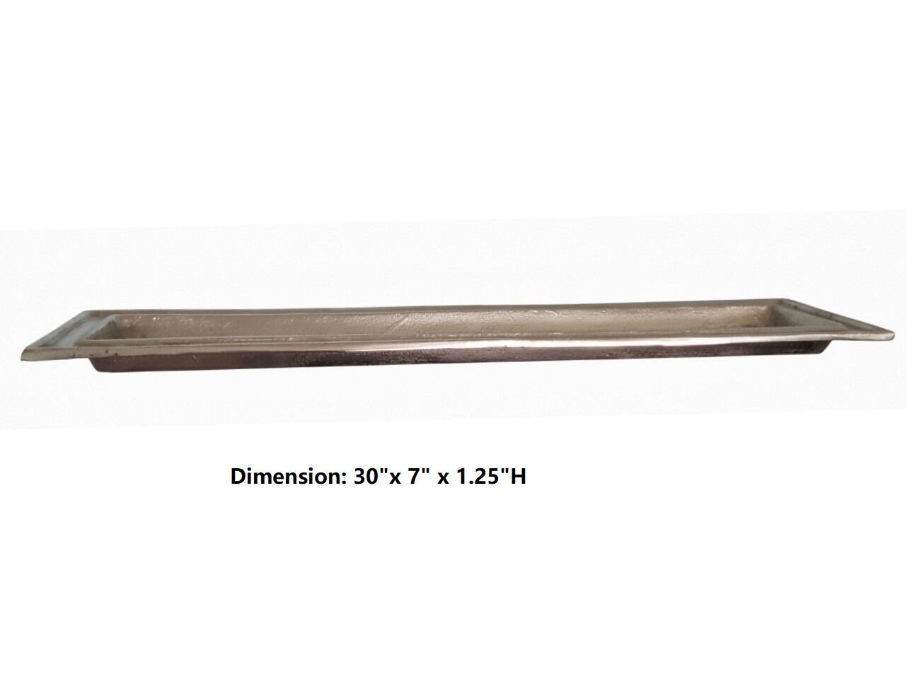 Dimension: 30" x 7" x 1.25"H