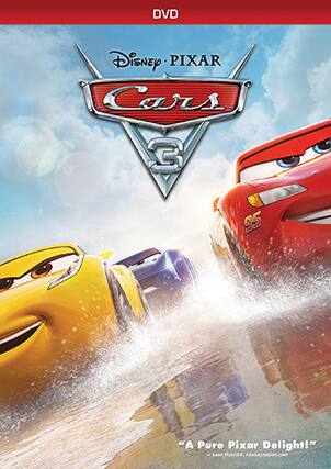 Front. Cars 3 - DVD.