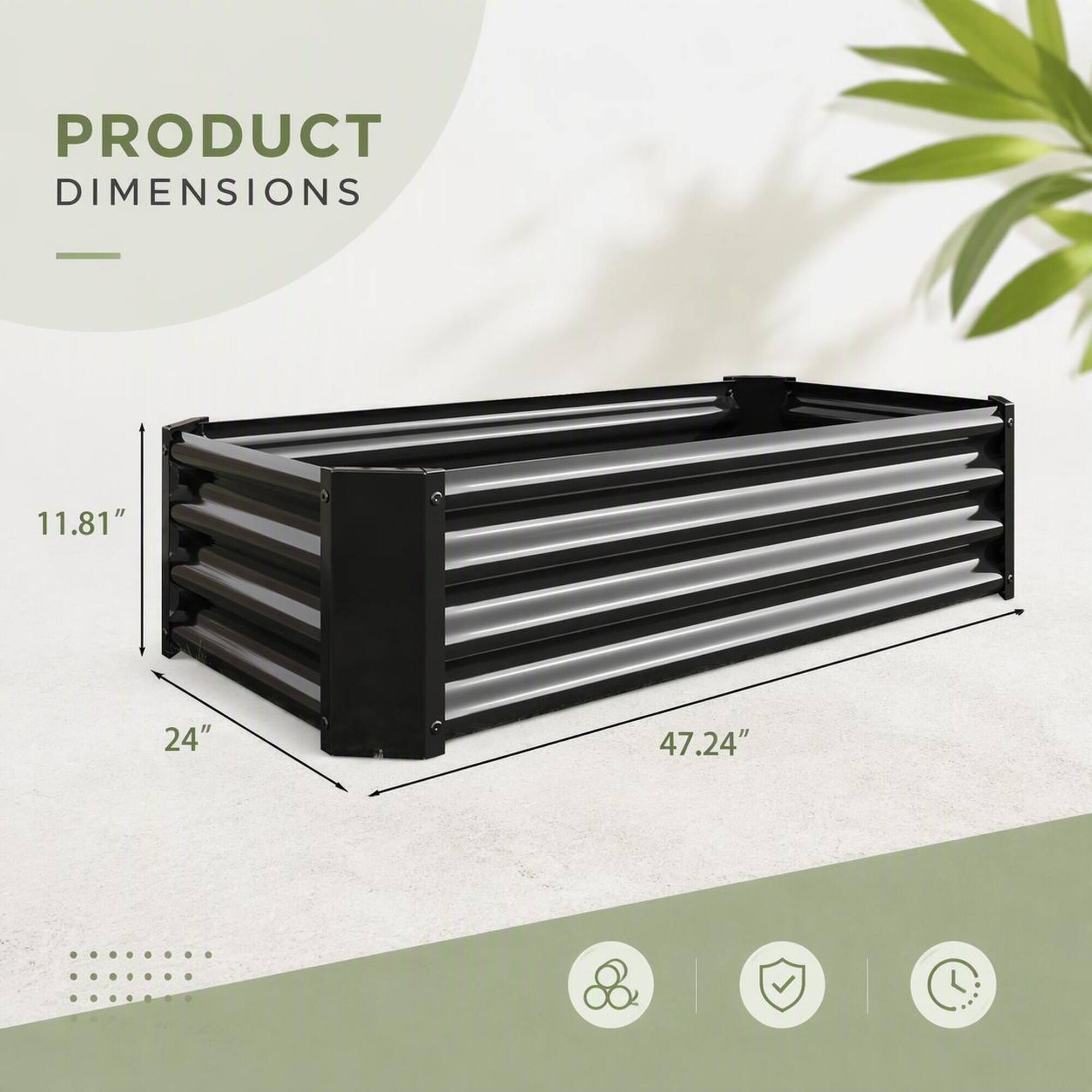 PRODUCT DIMENSIONS
-
11.81"
24"
47.24"