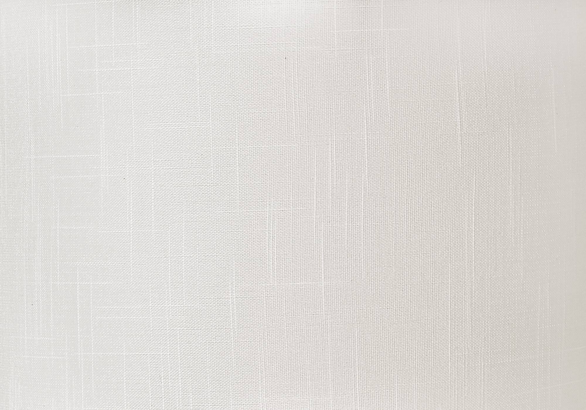 Alt View 1. APRILSOUL - Lighting 63inh Floor Lamp Black Metal Ivory / Cream Shade Contemporary - Black.