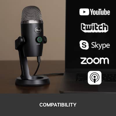 Blue Microphones Blue Yeti Nano Premium Wired Multi Pattern USB Blue Microphones Blue Yeti Nano Premium Wired Multi Pattern USB