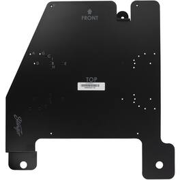 Stinger - Passenger Side Under-Seat Amplifier Mounting Bracket for Select Jeep Wrangler JK Vehicles - Black