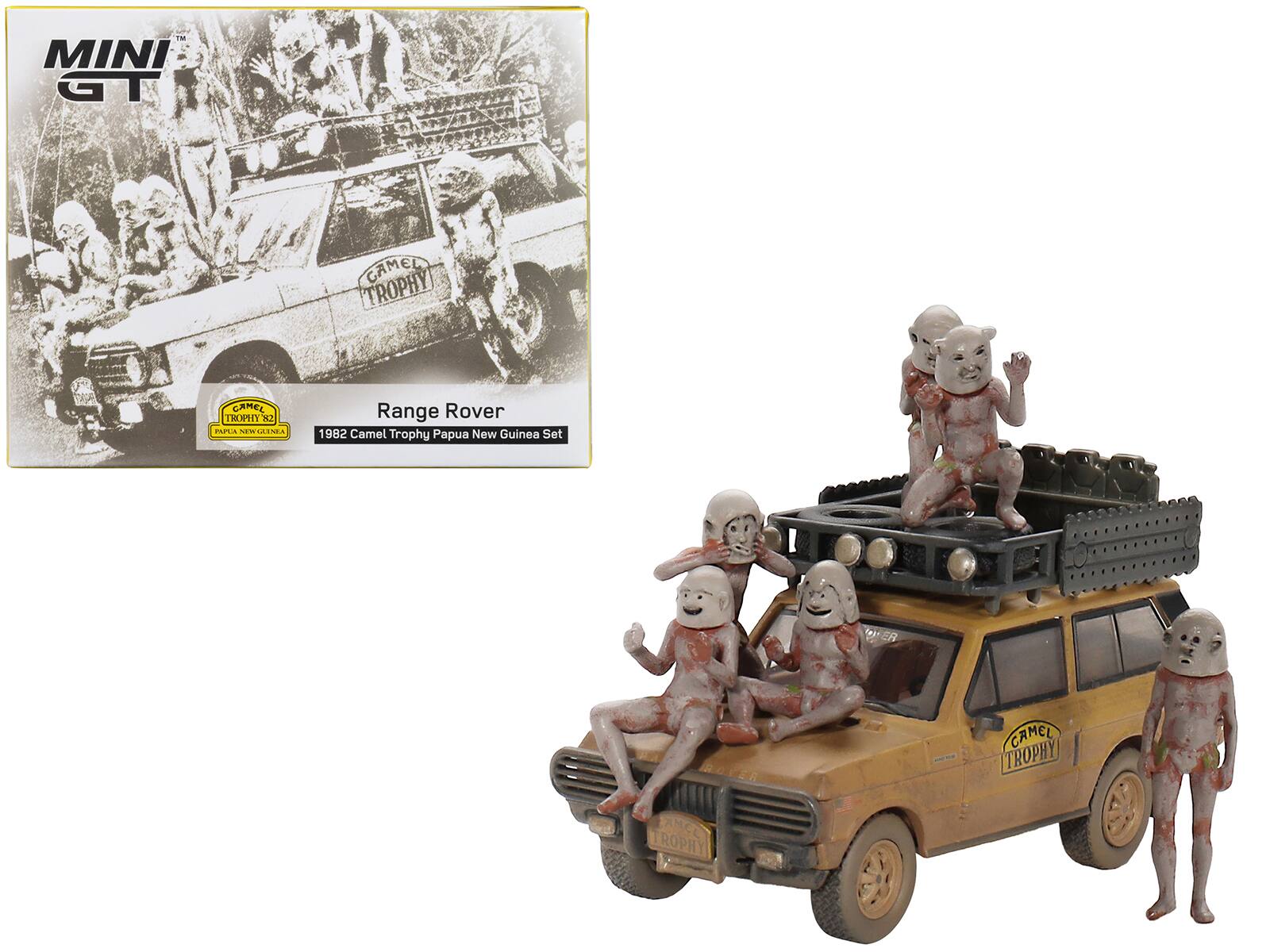 MINI GT
CAMEL TROPHY
Range Rover
1982 Camel Trophy Papua New Guinea Set
CAMEL TROPHY
1982