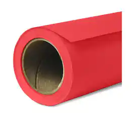 Savage - 26"x36' Widetone Seamless Background Paper - Primary Red, Single