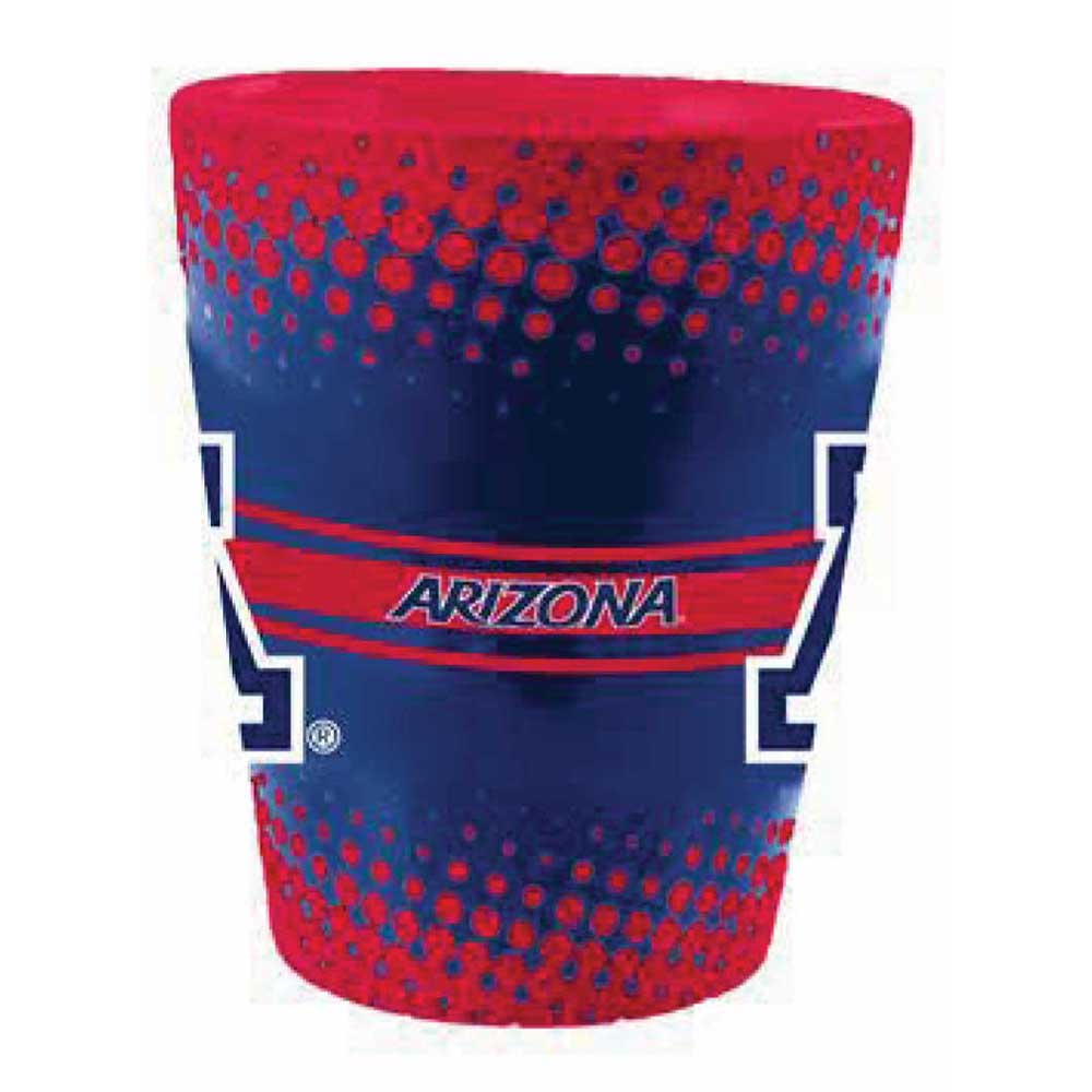 Alt View 1. The Memory Company - Arizona Wildcats 2oz. Full Wrap Collectible Shot Glass - Multicolor.