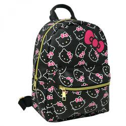 hello kitty bon voyage dome mini backpack Kawaii Bag for Toddler Girls - Kids' School Travel Bag - Girl's Fashion Accessory (Black/Red) As always Hello Kitty Teen Bows All