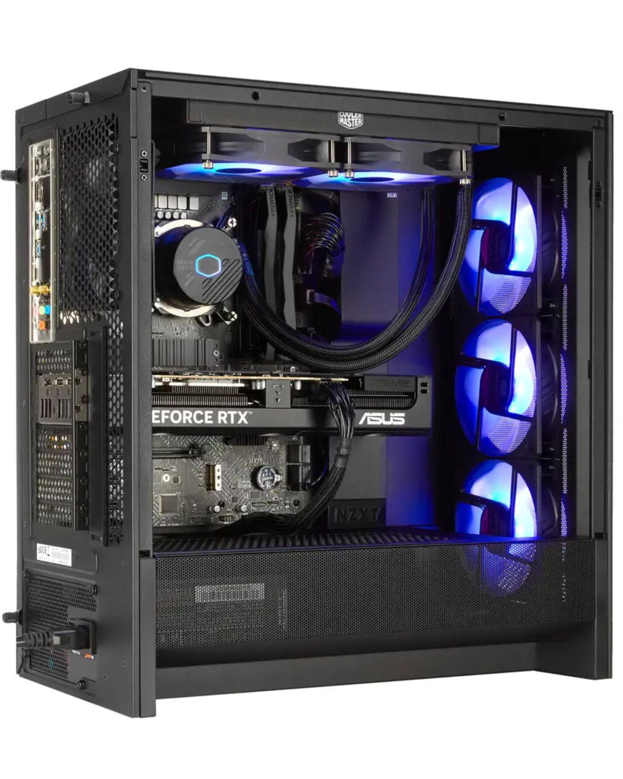 Sure, here is the corrected and grouped text:

**Components:**
- Cooler Master
- EFORCE RTX
- ASUS
- INZXT

**Other Text:**
- hotottttg - oohklj% o.  A )).