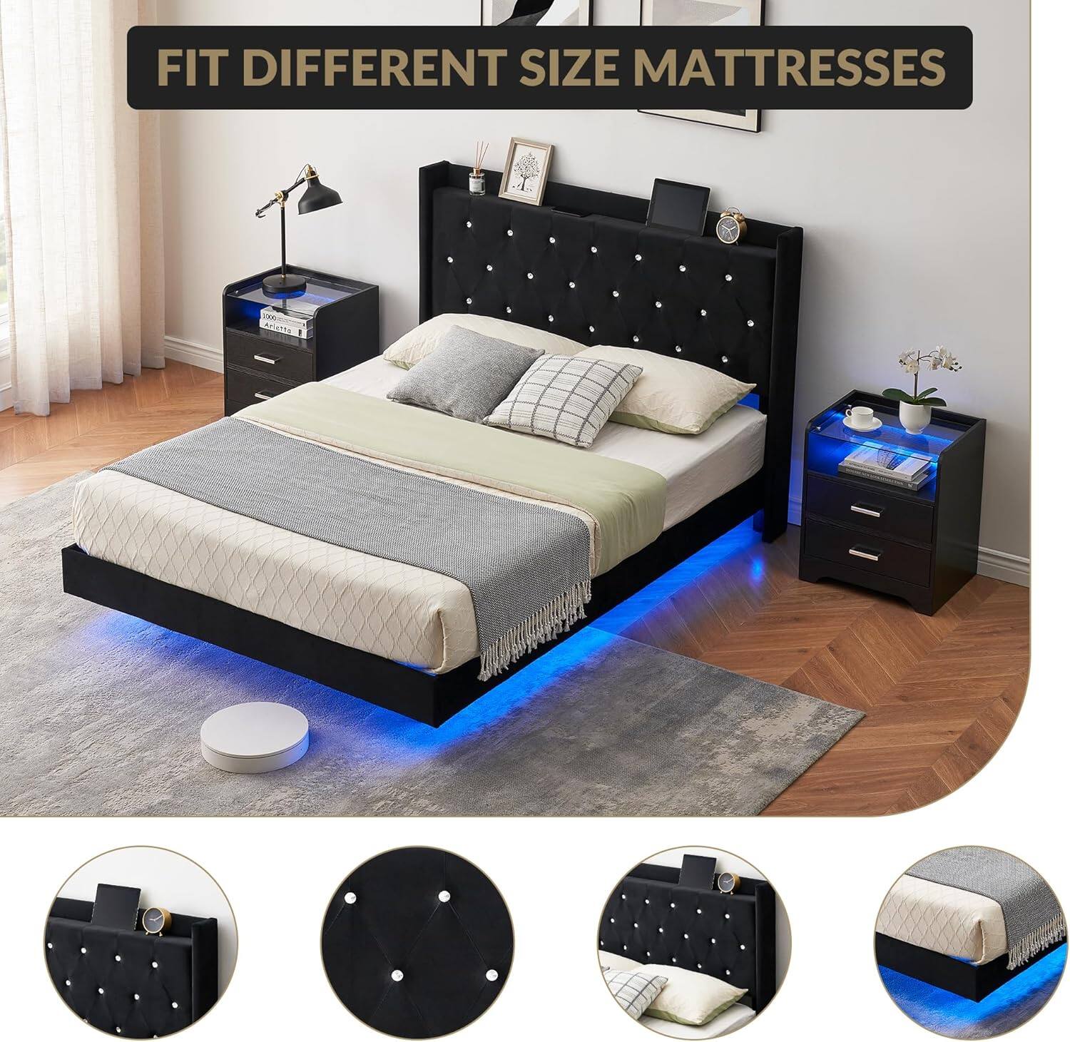 FIT DIFFERENT SIZE MATTRESSES