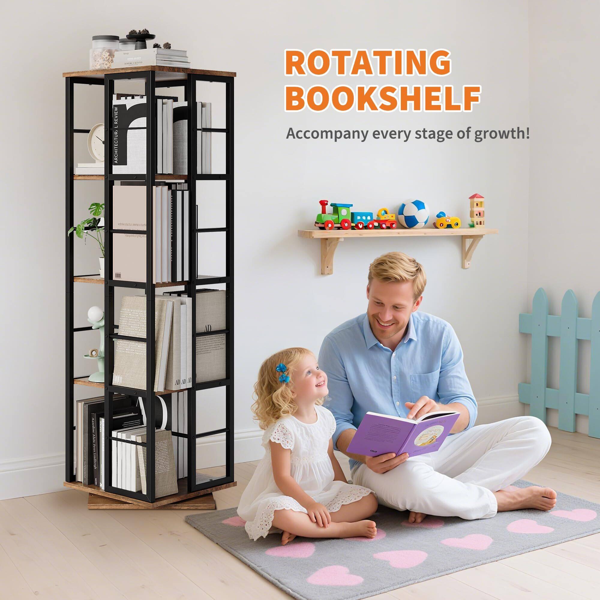 REVIVE - ARCHITECTUR ROTATING BOOKSHELF  
Accompany every stage of growth!