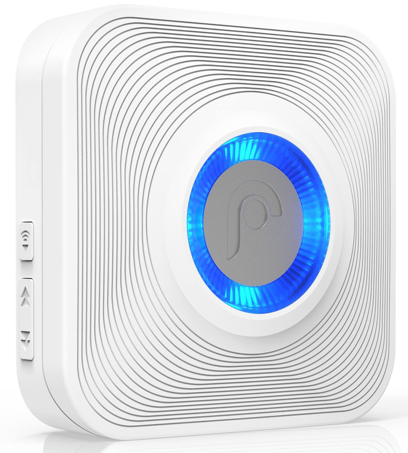 Front. Fosmon - WaveLink 51046HOMUS Add-On Receiver Unit For WaveLink System (No Sensor or Transmitter) - White - White.