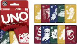 Games - UNO: Ruby Red, 80th Anniversary - Collectibles - Mattel