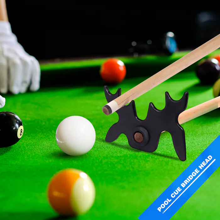 PLASTIC BLACK MOOSEHEAD BRIDGE HEAD – Canada Billard PLASTIC BLACK MOOSEHEAD BRIDGE HEAD – Canada Billard