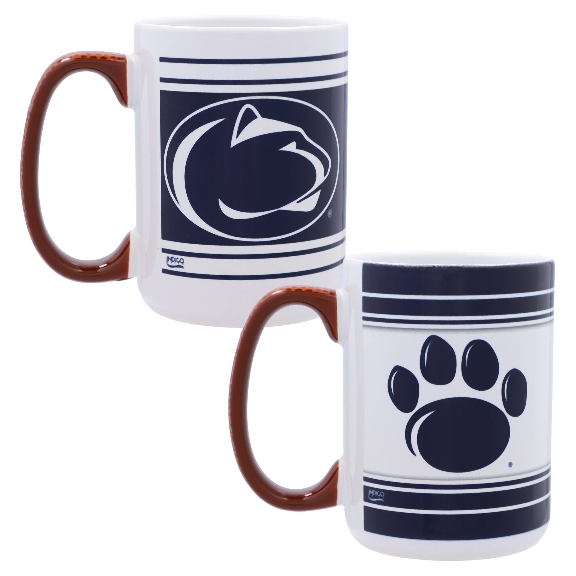 Alt View 1. Indigo Falls - Penn State Nittany Lions 15oz. Home & Away 2-Pack Mug Set - Multicolor.