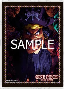 Bandai - One Piece Card Game Protective Sleeves - Official Sleeve Limited Edition Vol.3 - Black Beard - 70ct Sleeves price history on PriceWatchPro