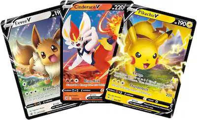 Pokmon Pokemon TCG: Battle Academy Cinderace V, Pikachu V & Eevee V - Best Buy Pokmon Pokemon TCG: Battle Academy Cinderace V, Pikachu V & Eevee V - Best Buy