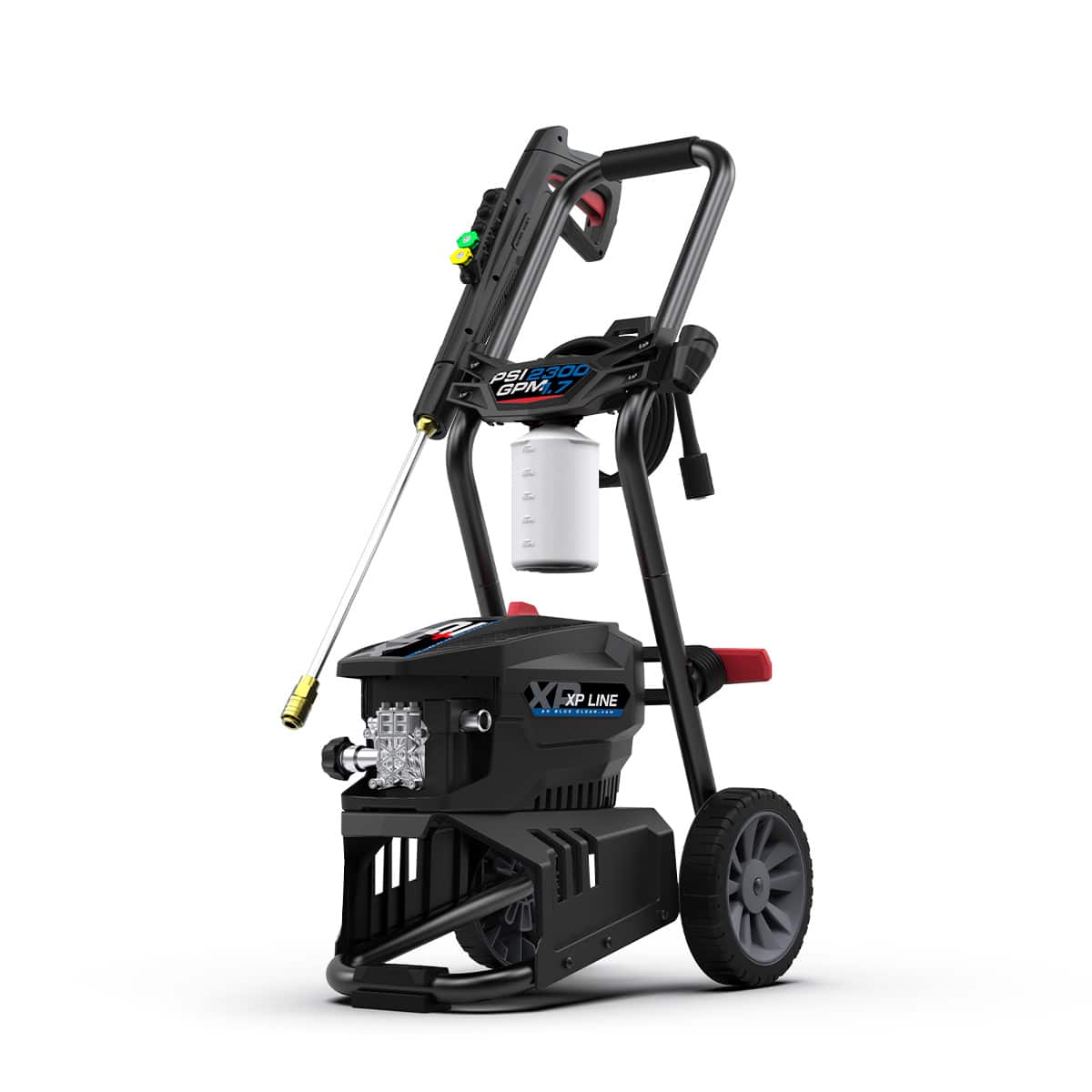 AR Blue Clean - BCXP22300P, 2300 PSI, 1.7 GPM, 13 Amp Electric Pressure Washer - Black