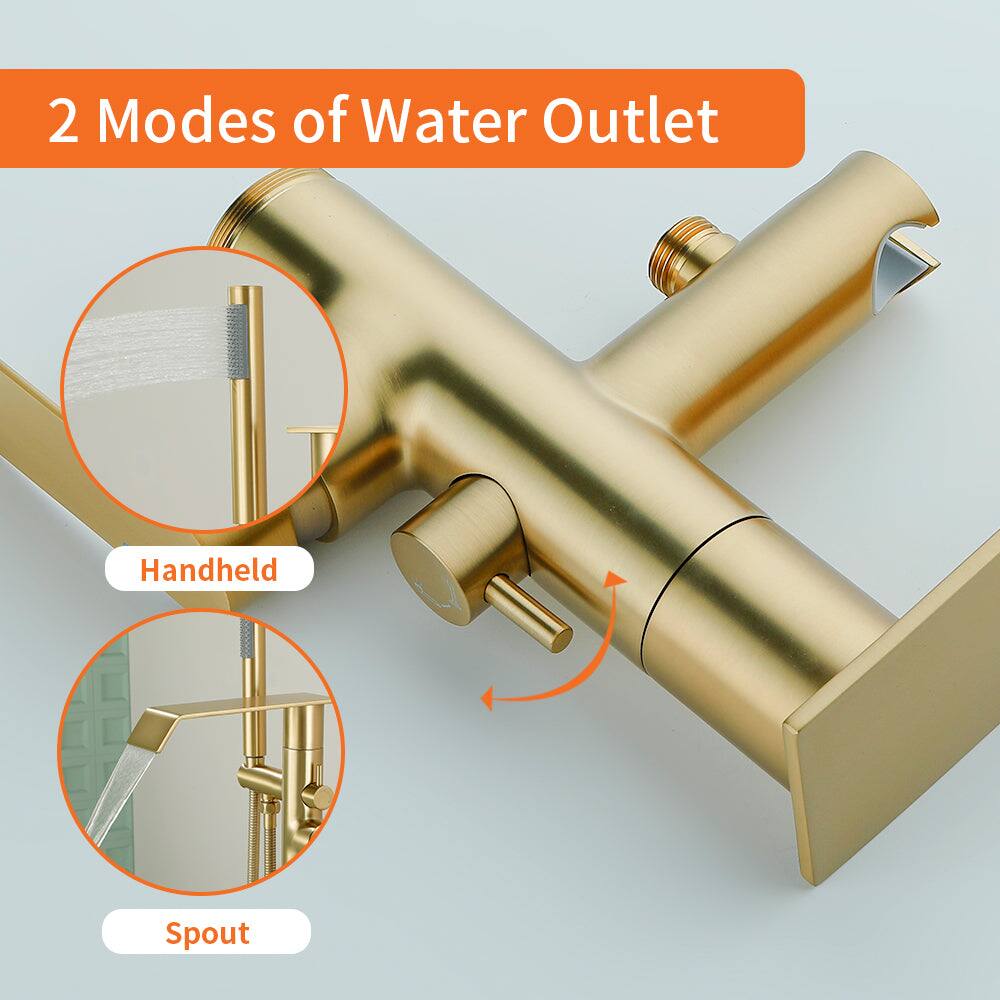 2 Modes of Water Outlet

- Handheld
- Spout