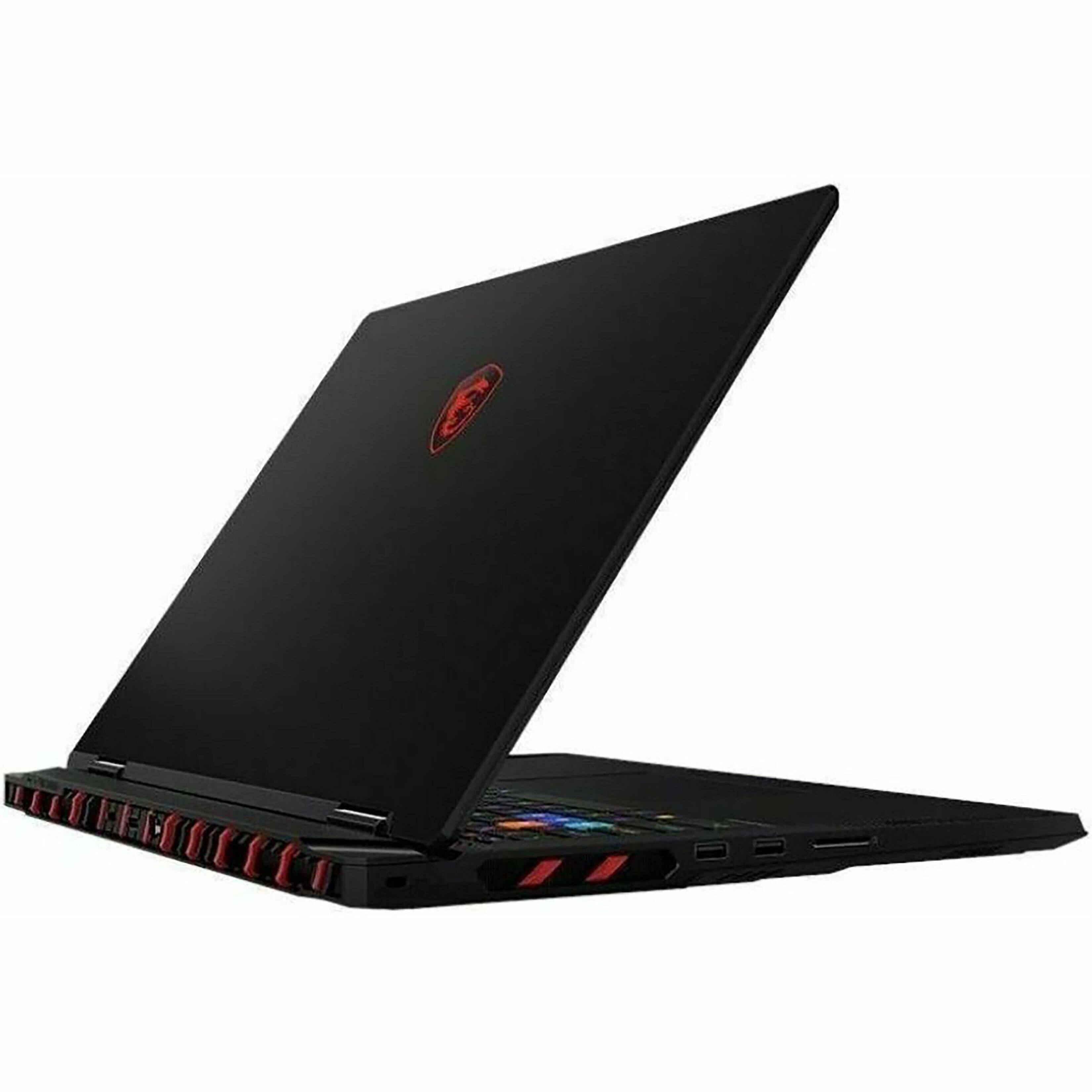 Alt View 19. MSI - 18" Gaming Laptop 3840 x 2400 () - AMD Ryzen 9 9955HX3D with 64GB Memory - GeForce RTX 5080 - 2 TB SSD - Core Black, Black.