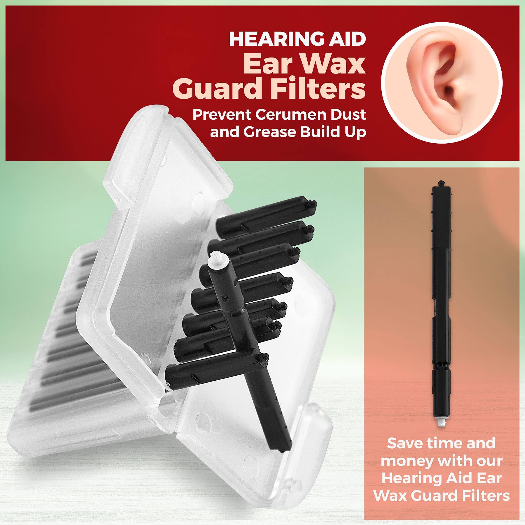HEARING AID Ear Wax Guard Filters  
Prevent Cerumen Dust and Grease Build Up  

Save time and money with our Hearing Aid Ear Wax Guard Filters