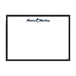 The Fan-Brand - Miami Marlins 27" x 19" Dry Erase Wall Sign - Multicolor
