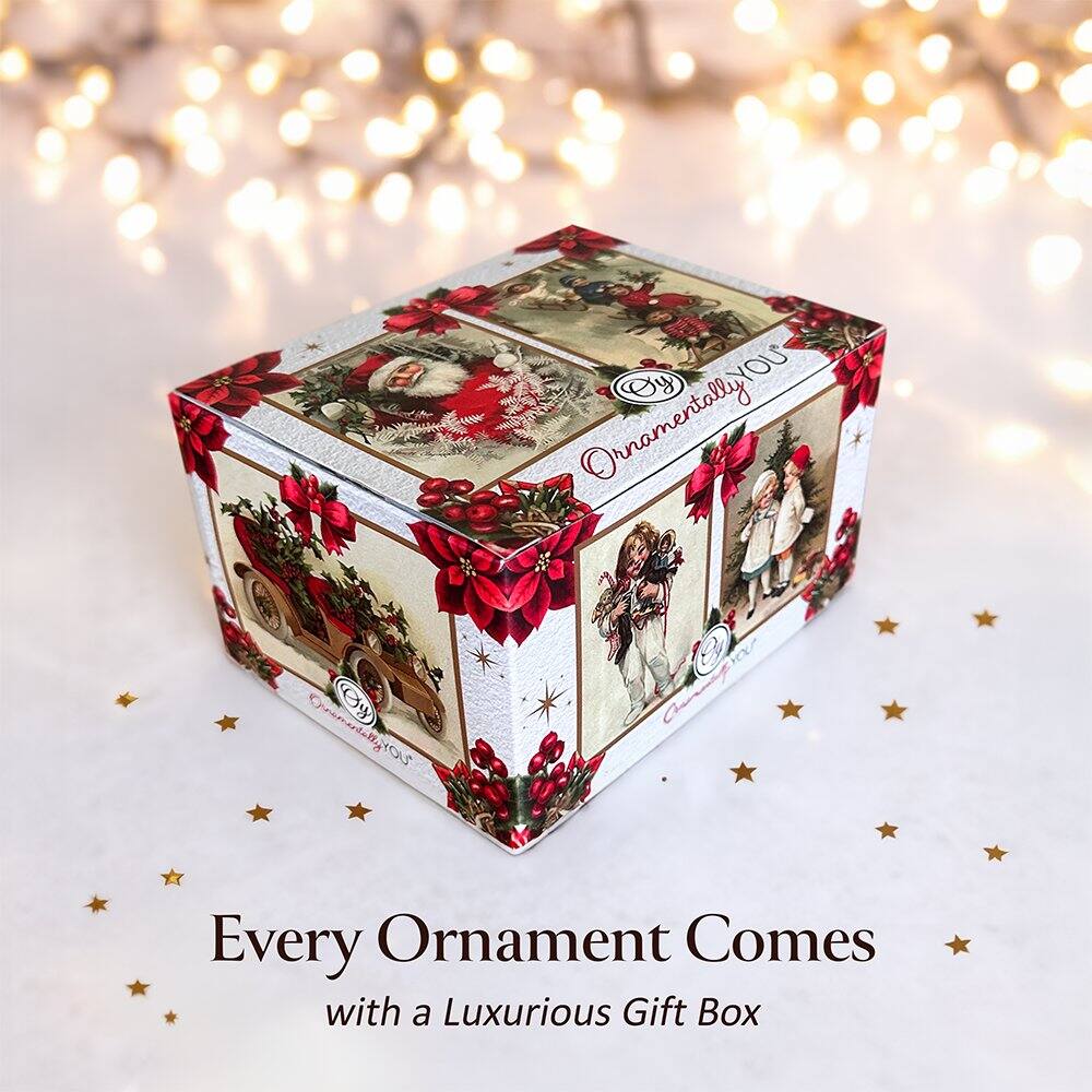 Every Ornament Comes with a Luxurious Gift Box